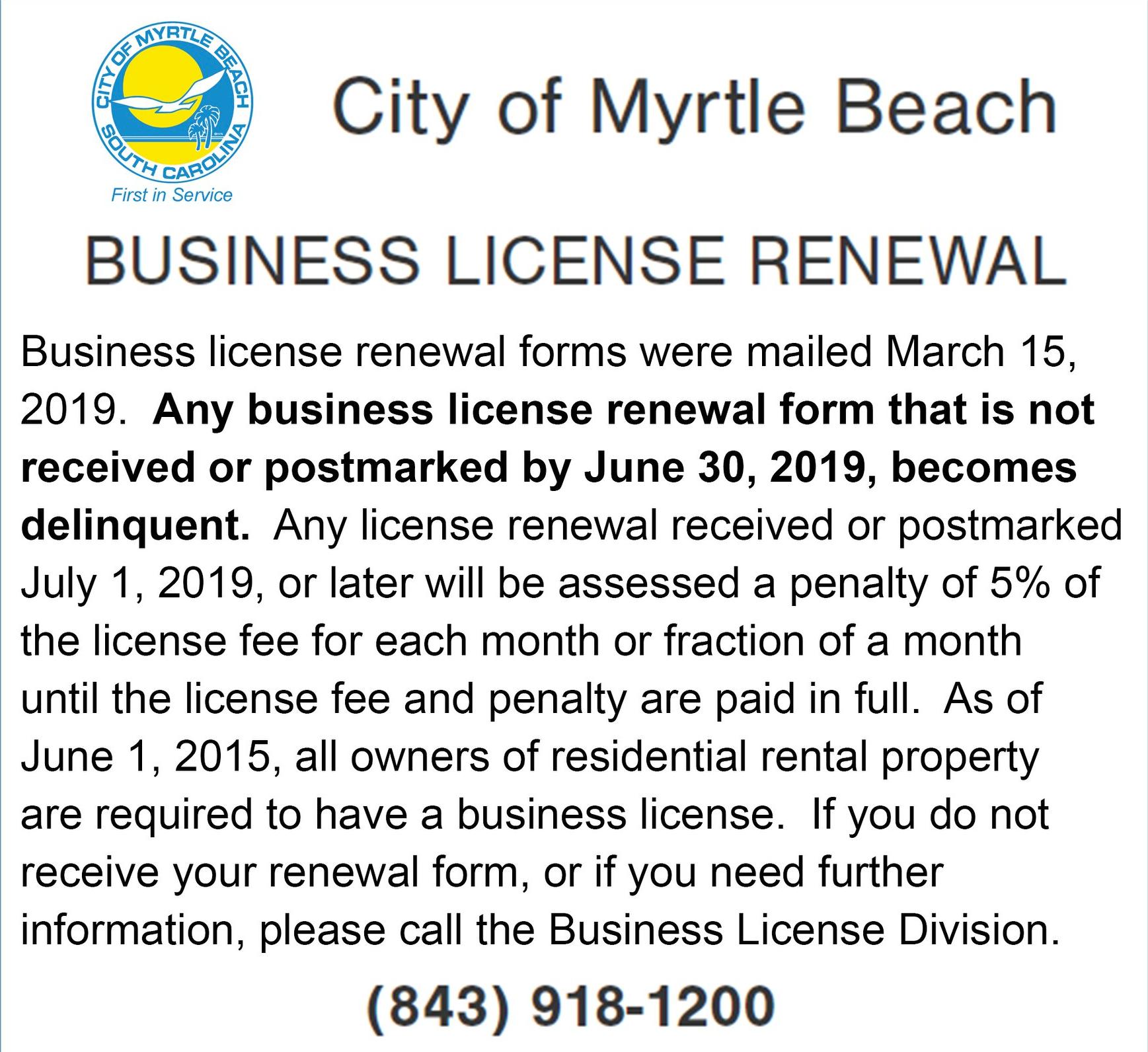 Business License Renewal 2019 - Copy